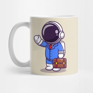 Cute Astronaut Businessman Mug